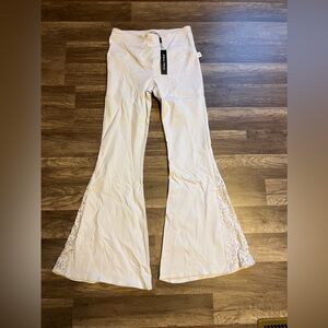 Athena Marie Tummy Control Lace Bell Bottoms